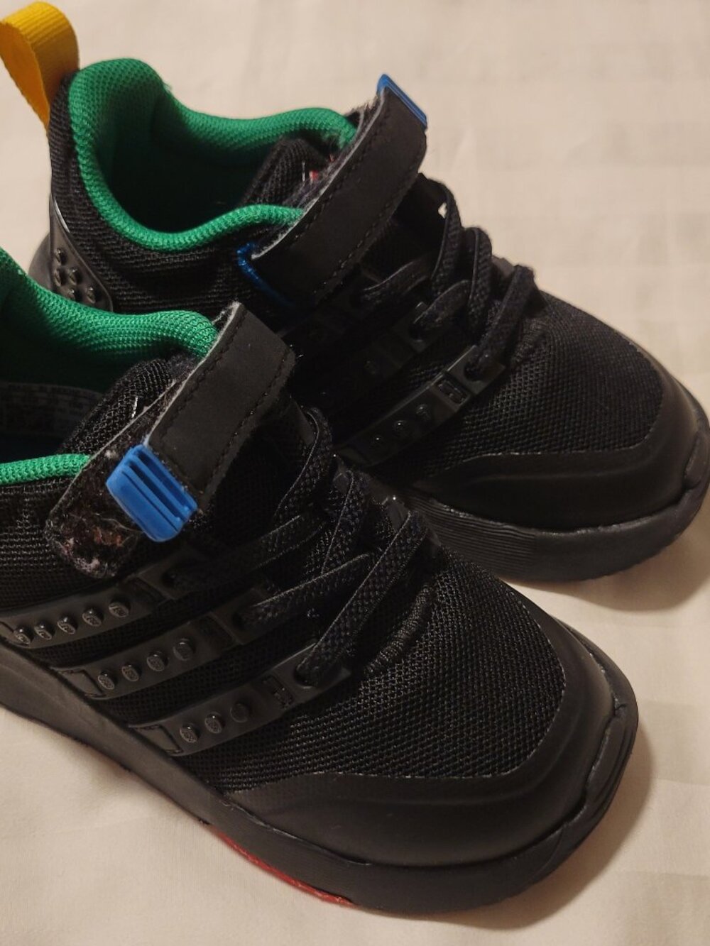Adidas Racer TR21 And Top Strap LEGO Core Black Green (TD) Boys 6K IF2892